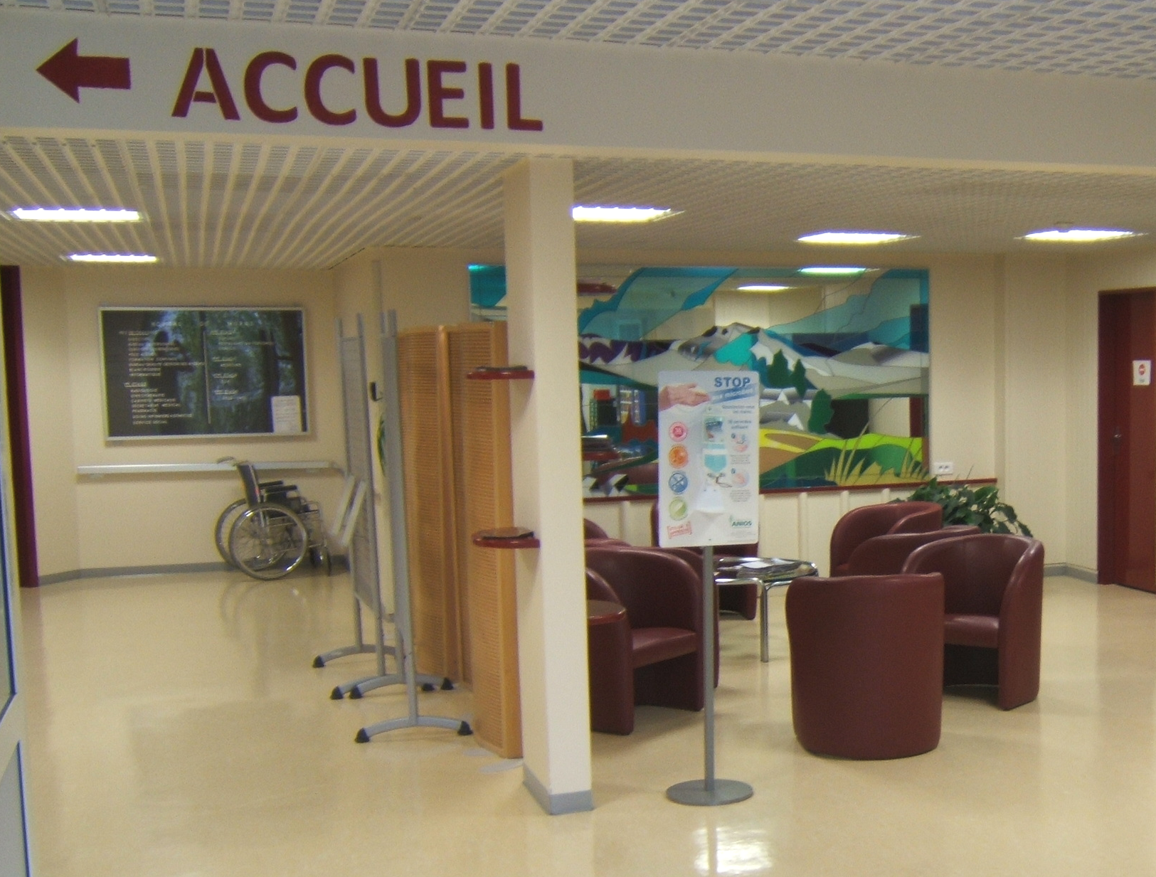 Photo accueil Hôpital